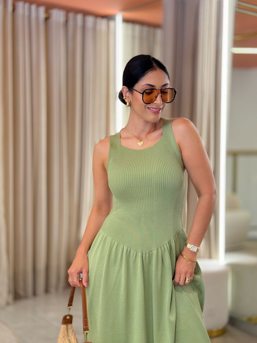 Vestido Tati Verde Oliva