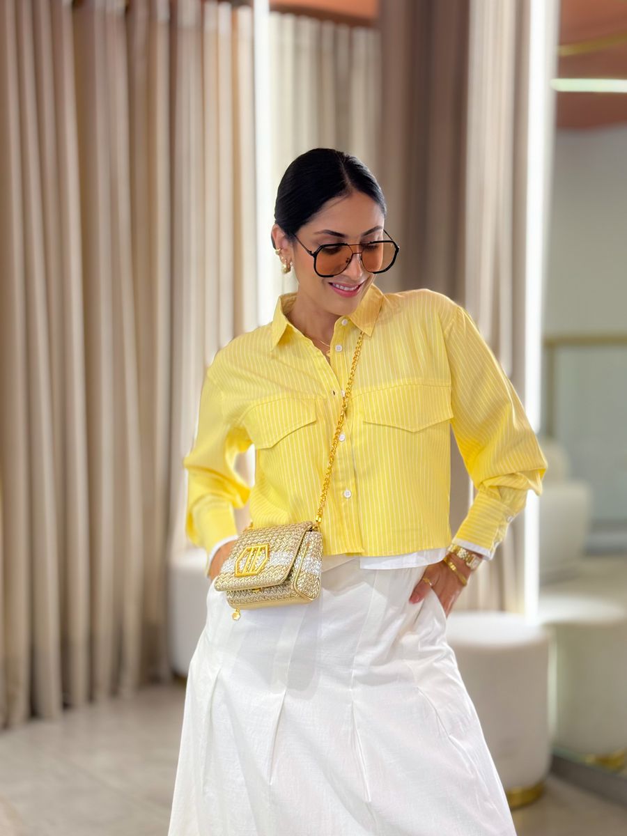 Camisa Serena Amarela