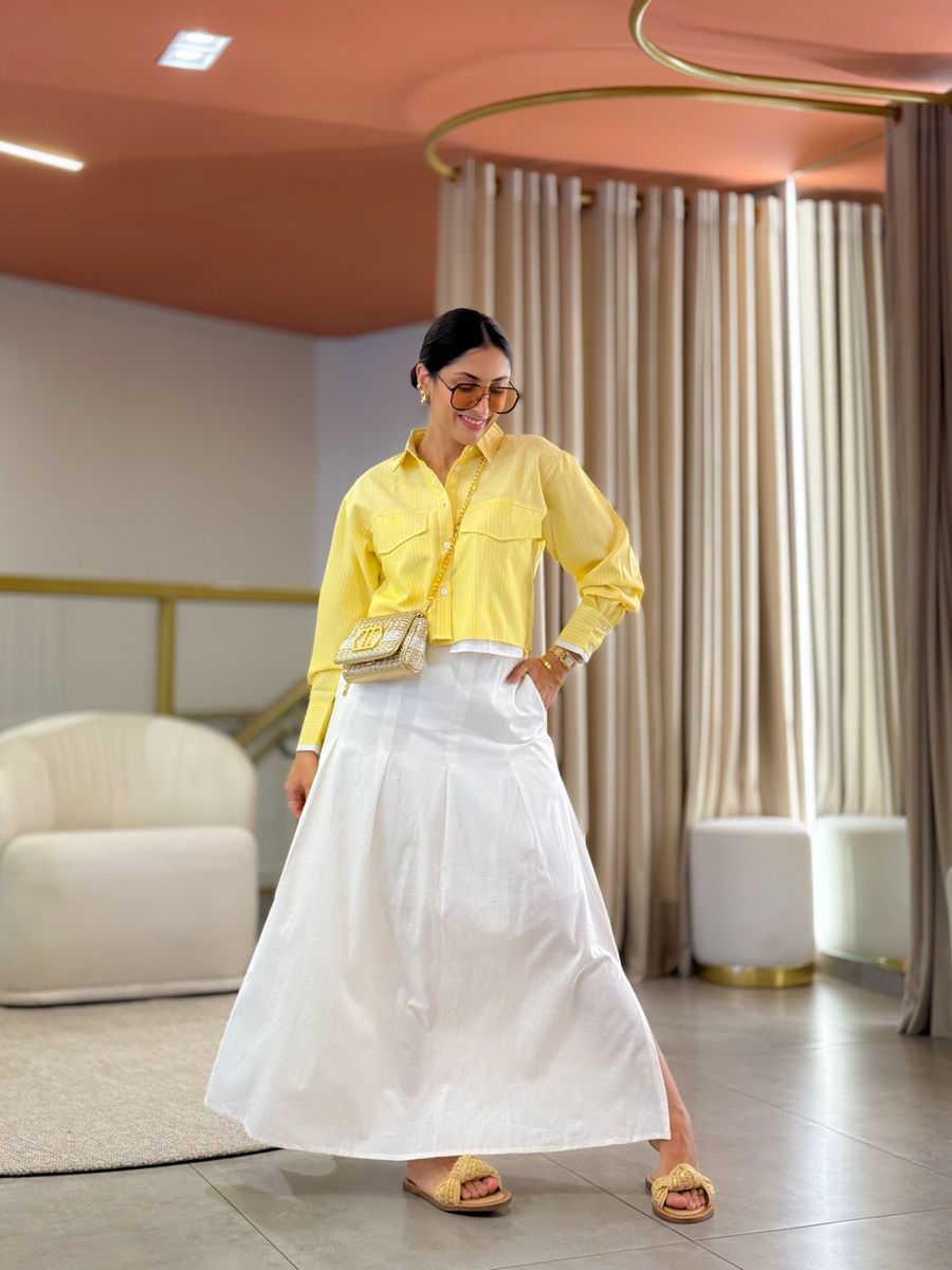 Camisa Serena Amarela