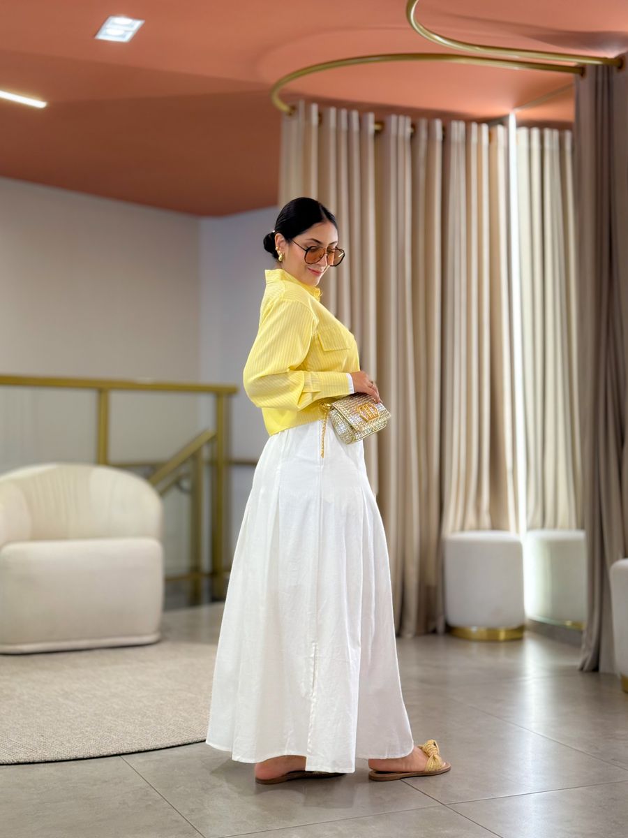 Camisa Serena Amarela