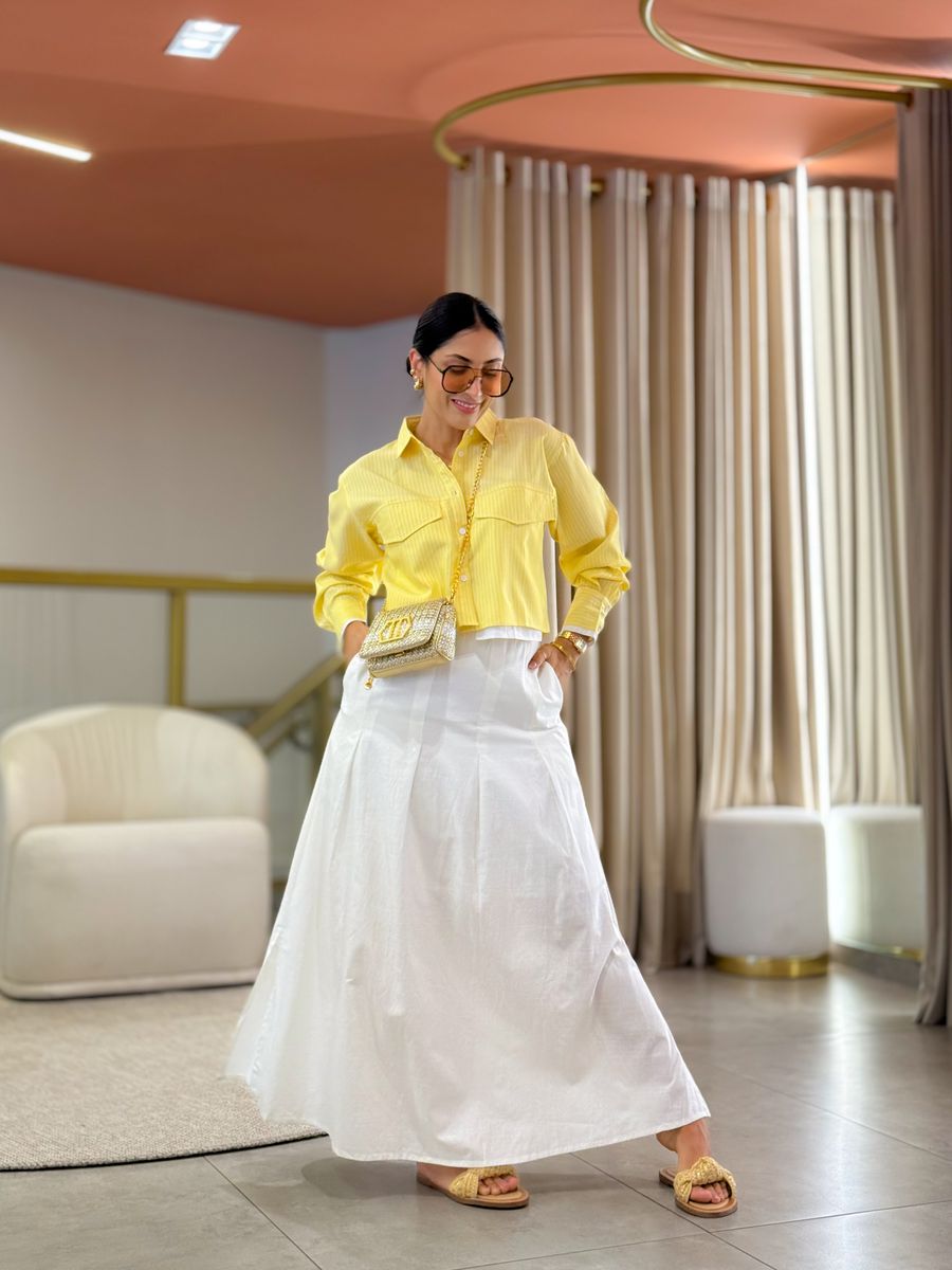 Camisa Serena Amarela