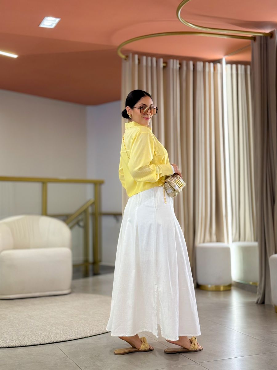 Camisa Serena Amarela