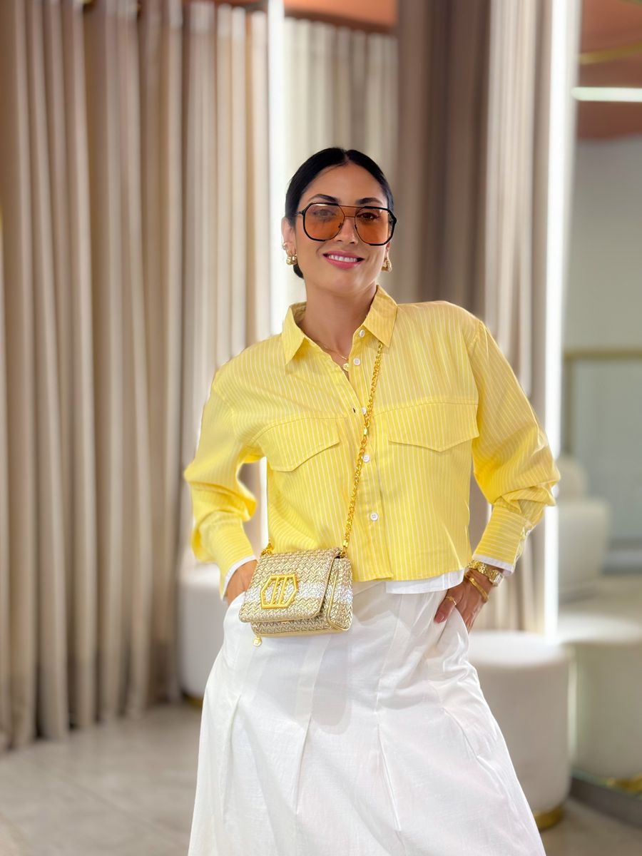 Camisa Serena Amarela