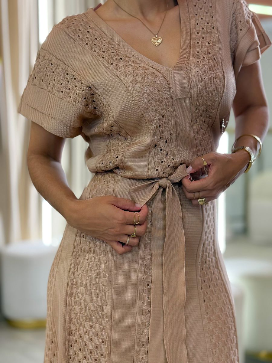 Vestido Tamires Nude
