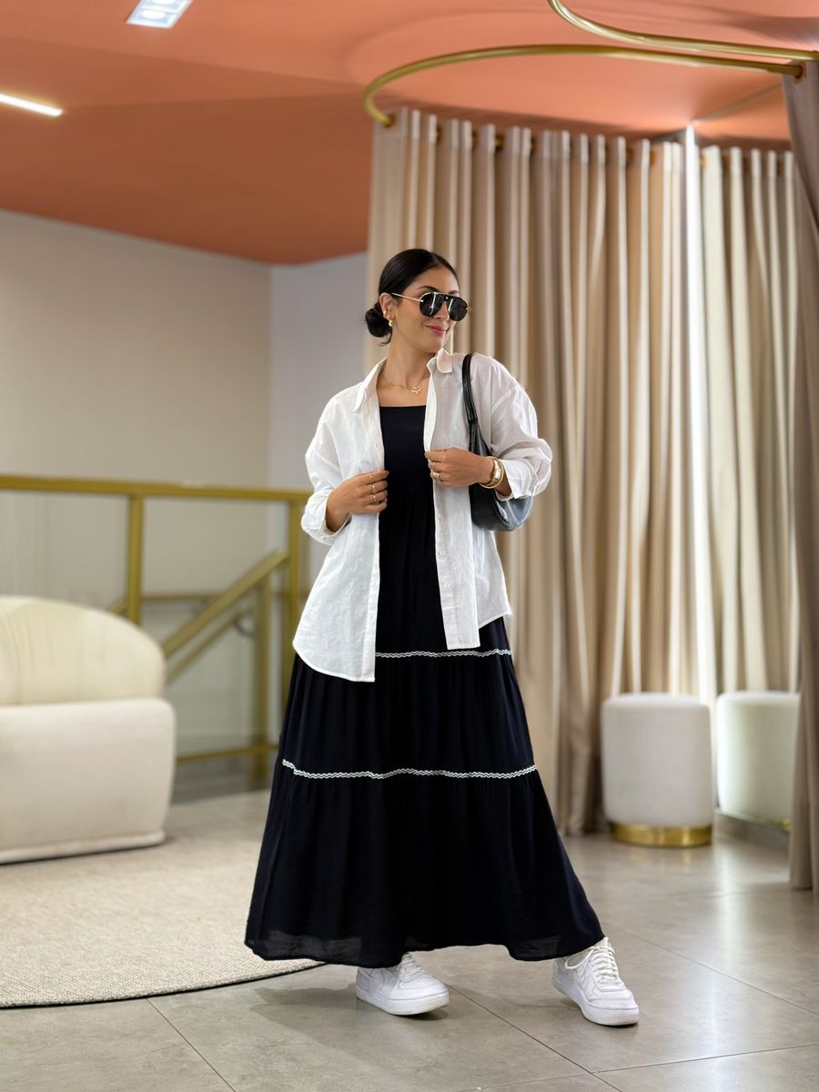 Vestido Cindy Azul Marinho