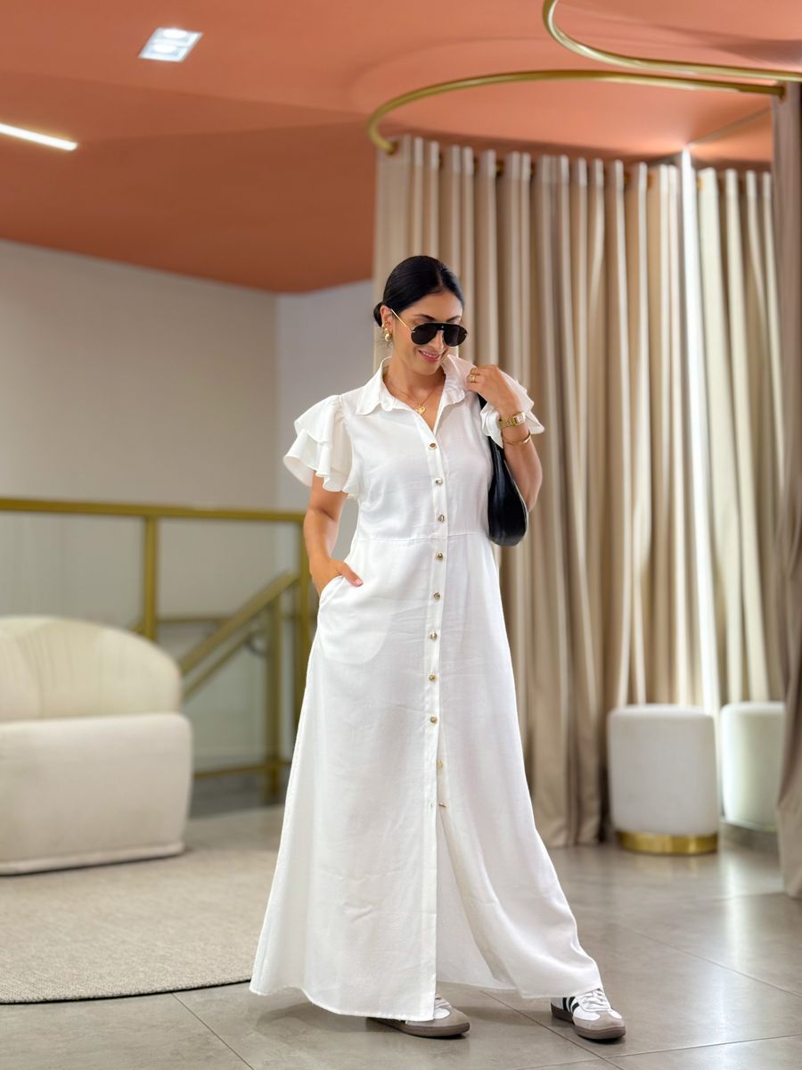 Vestido Celia Branco