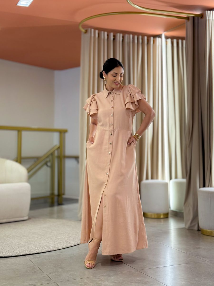 Vestido Celia Nude