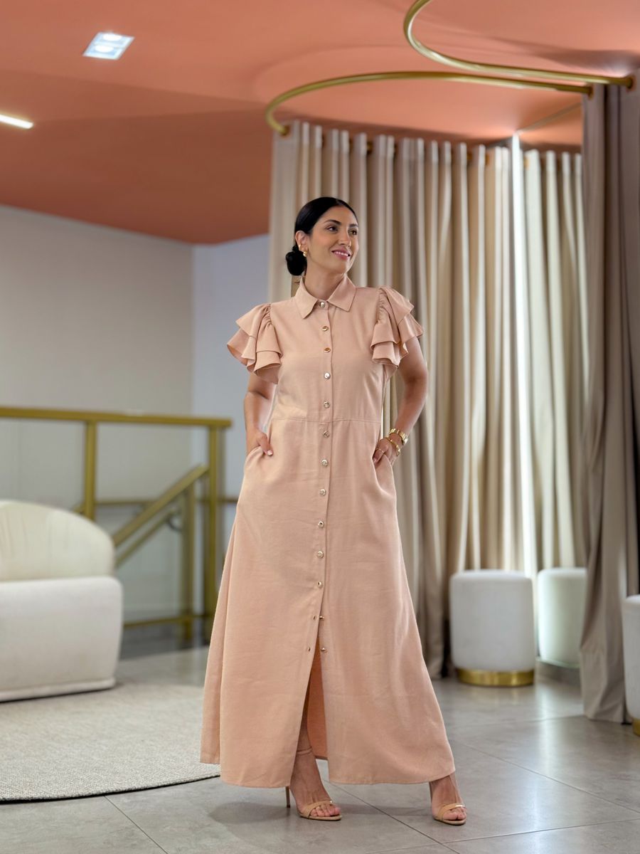 Vestido Celia Nude