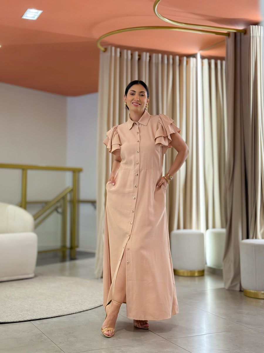 Vestido Celia Nude