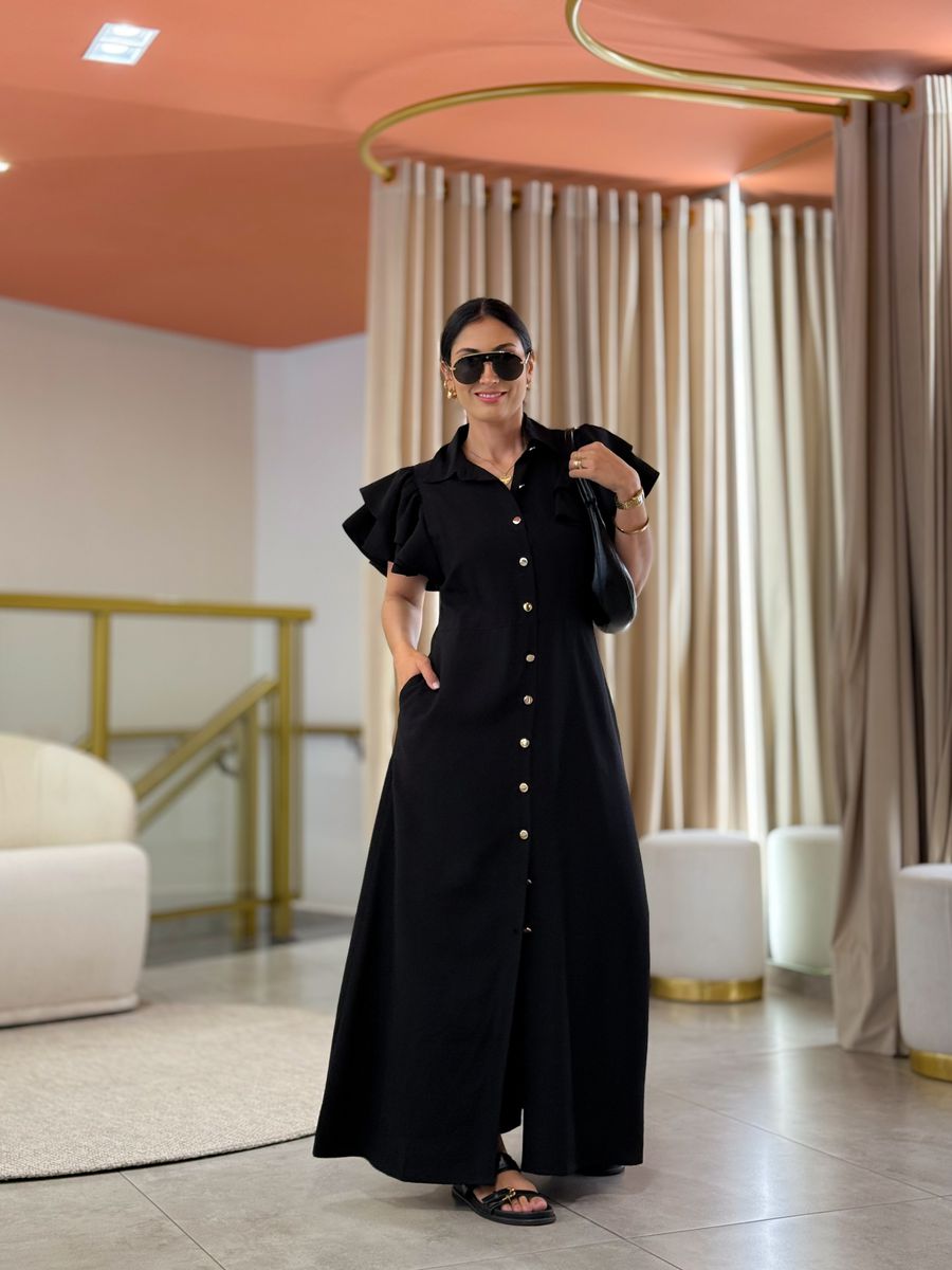Vestido Celia Preto