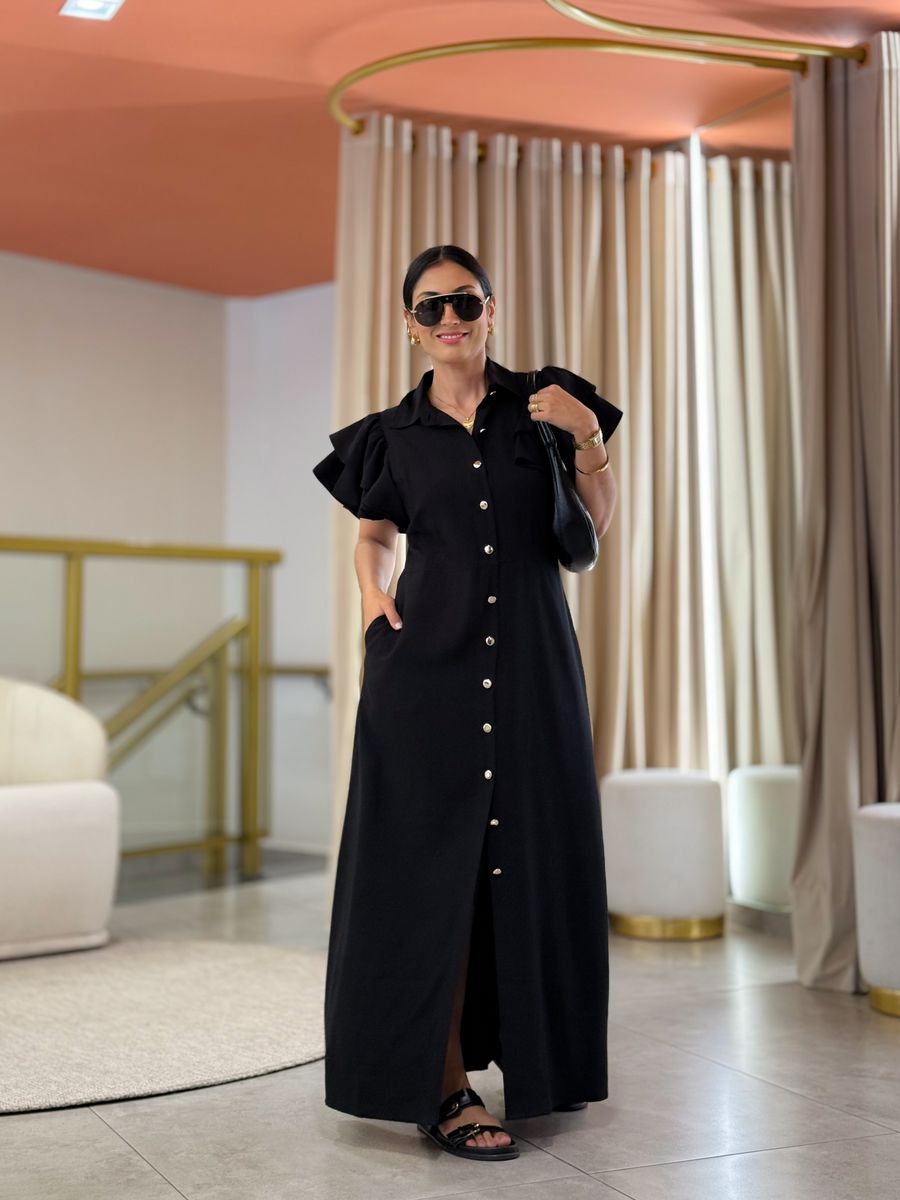 Vestido Celia Preto