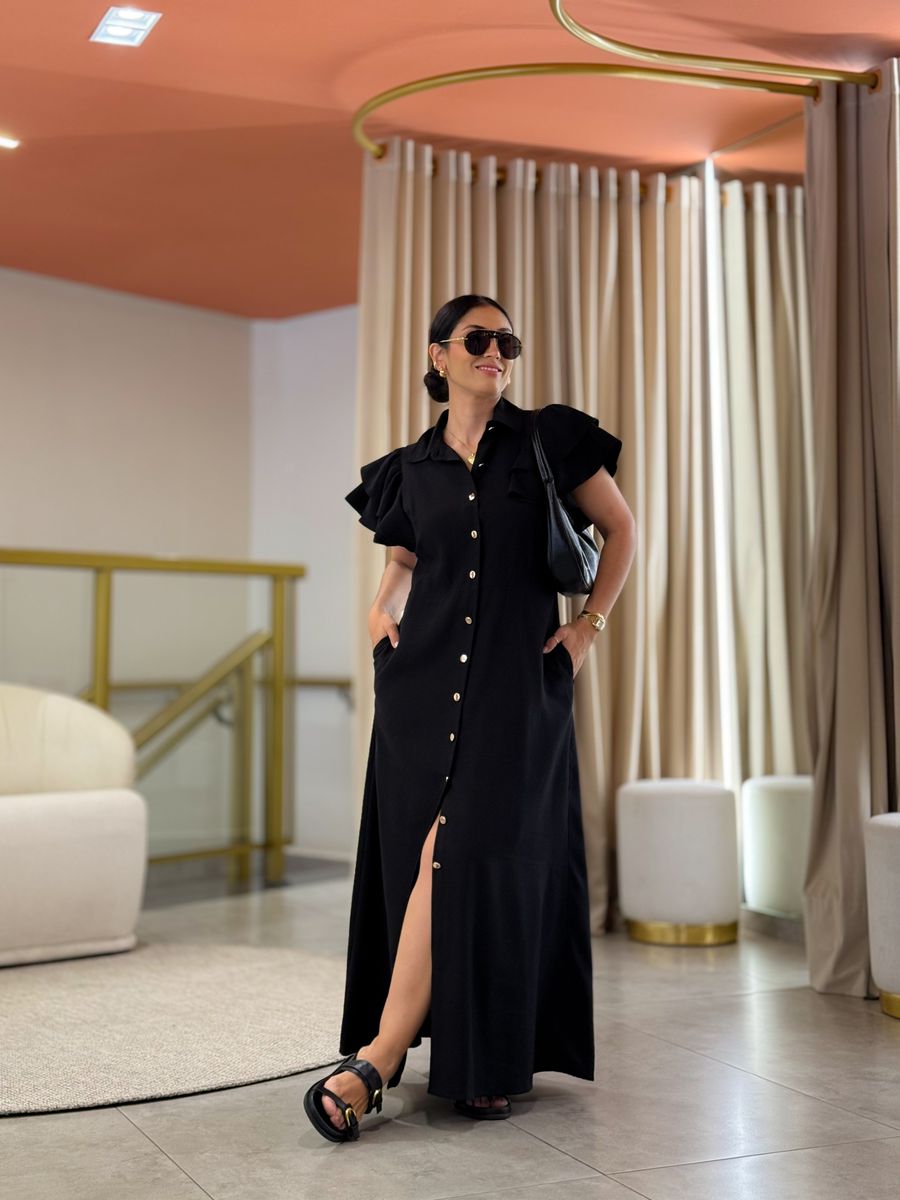 Vestido Celia Preto