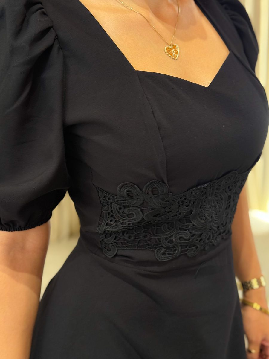 Vestido Betina Preto