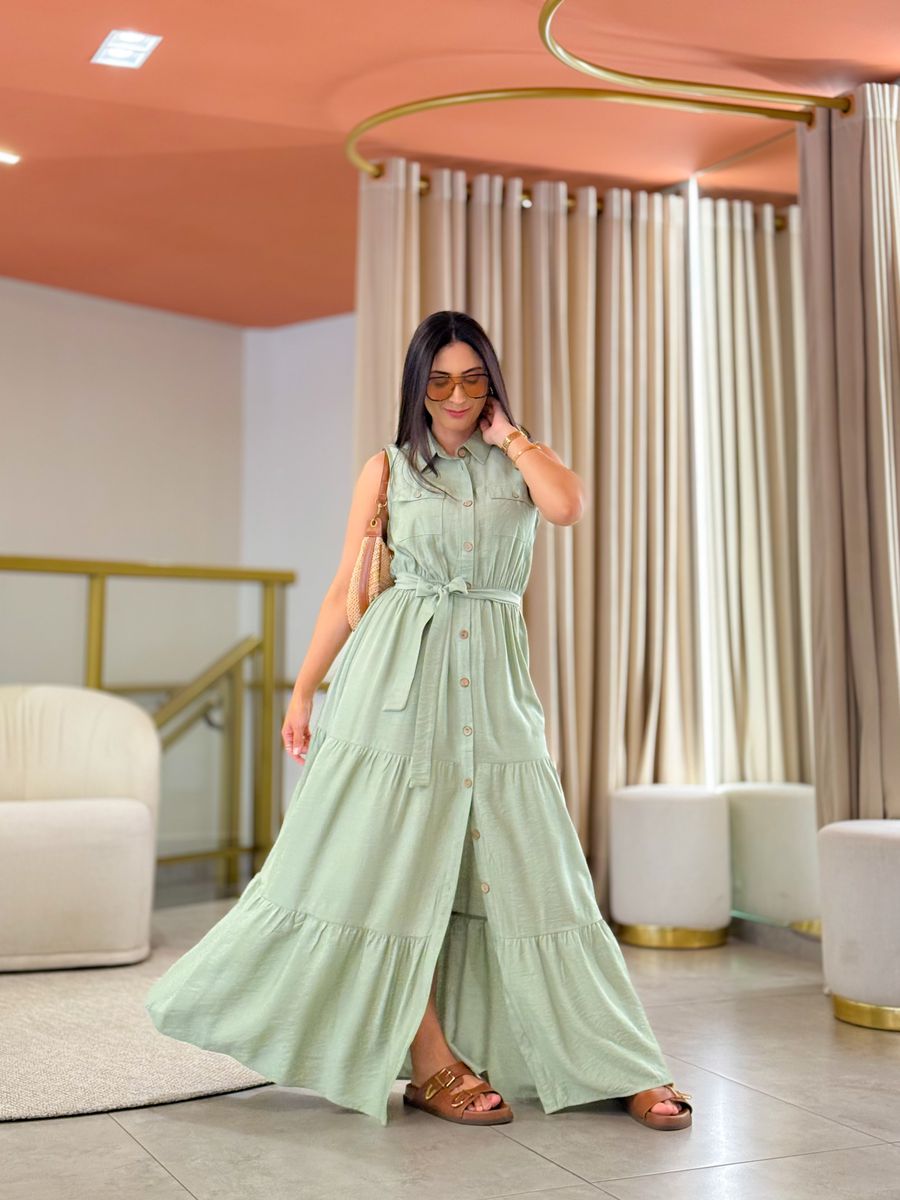 Vestido Joyce Verde Oliva