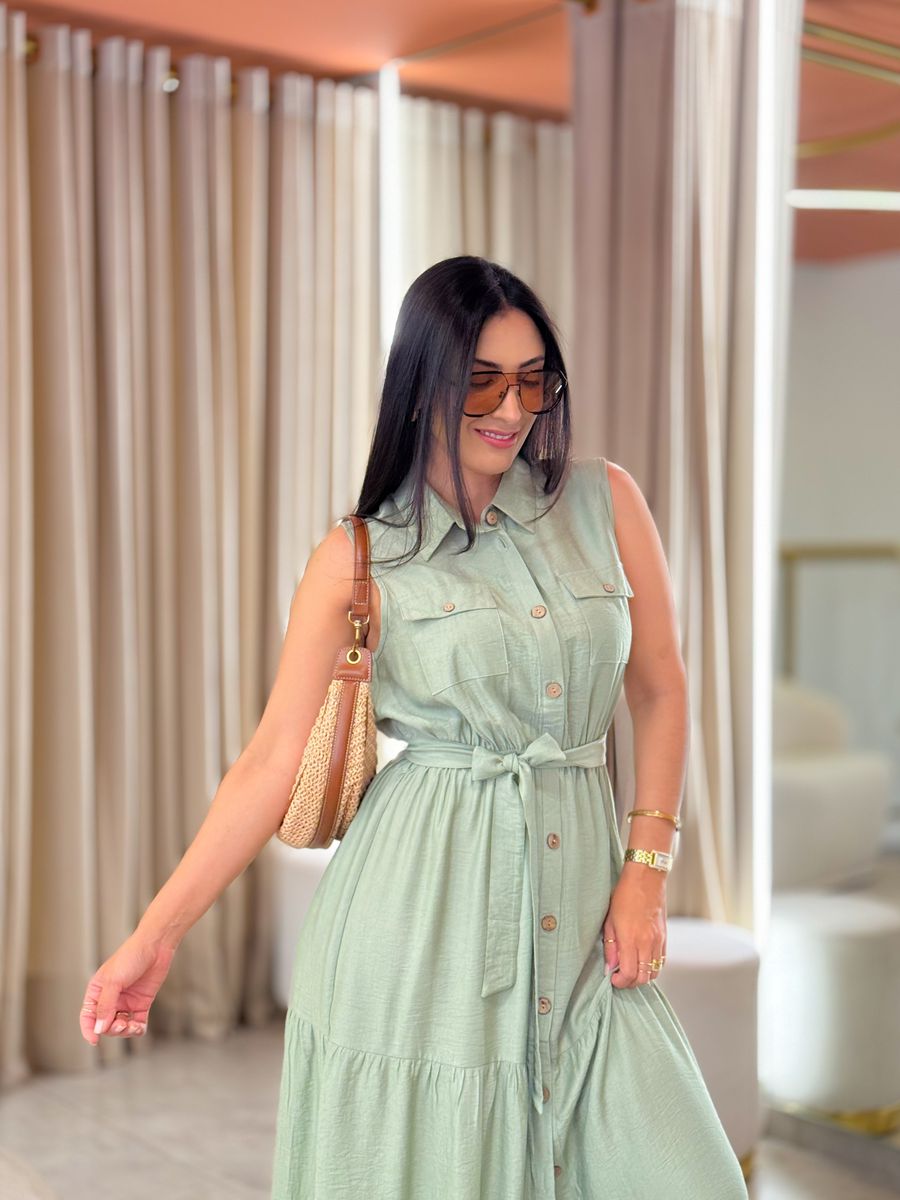 Vestido Joyce Verde Oliva