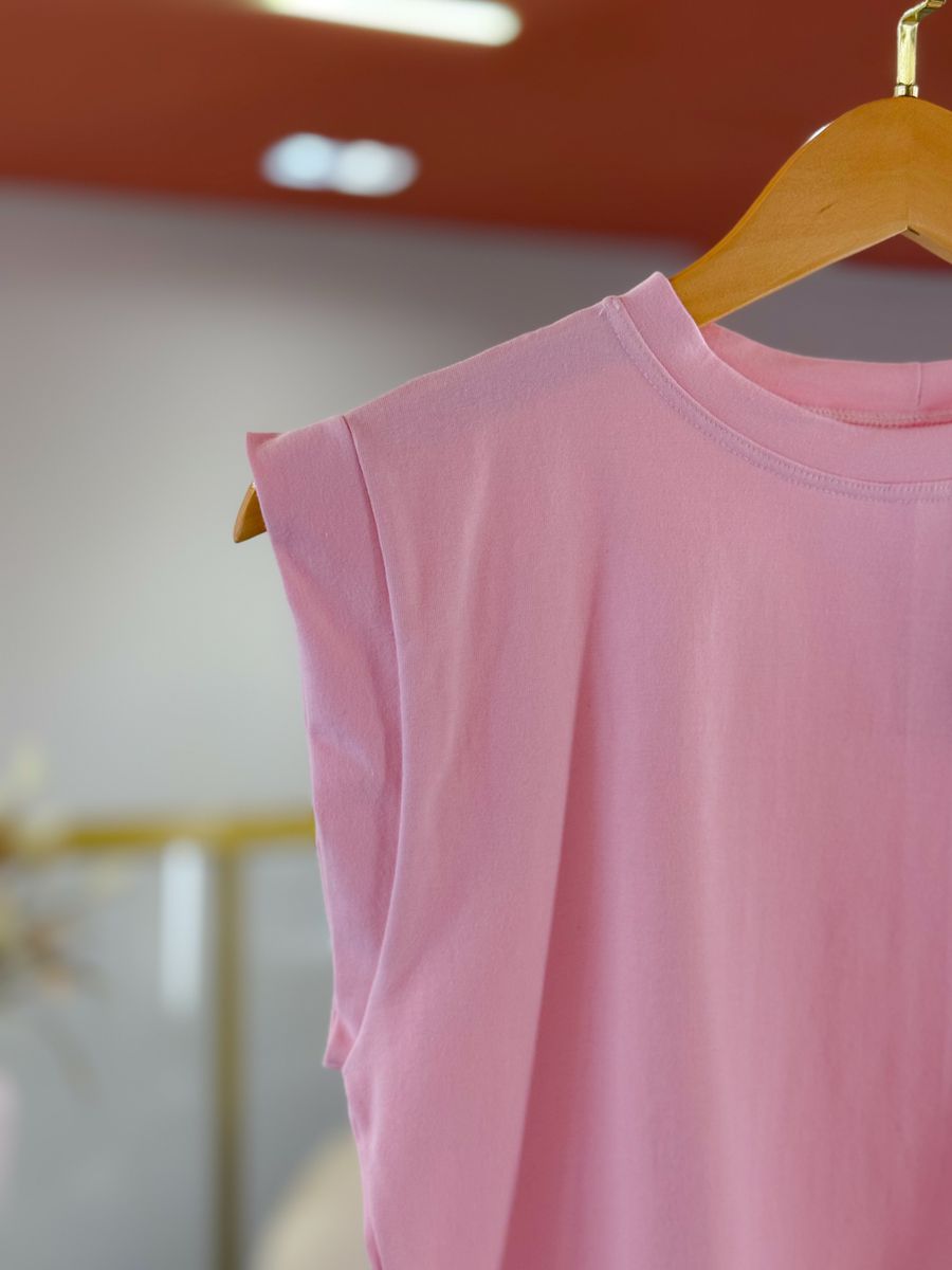 Blusa Sandy Rosa Bebe