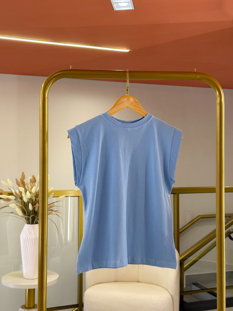 Blusa Sandy Azul Bebe