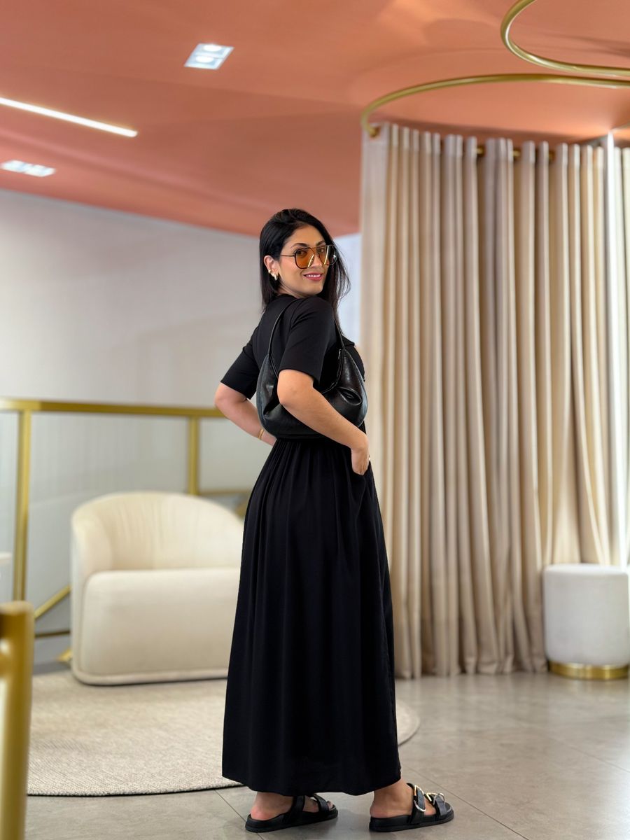 Vestido Kiara Preto Tucano