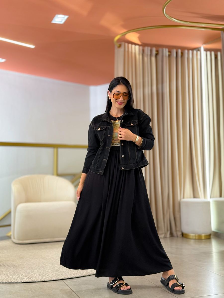 Vestido Kiara Preto Tucano