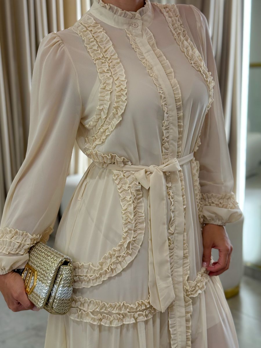 Vestido Noiva Beatriz Nude