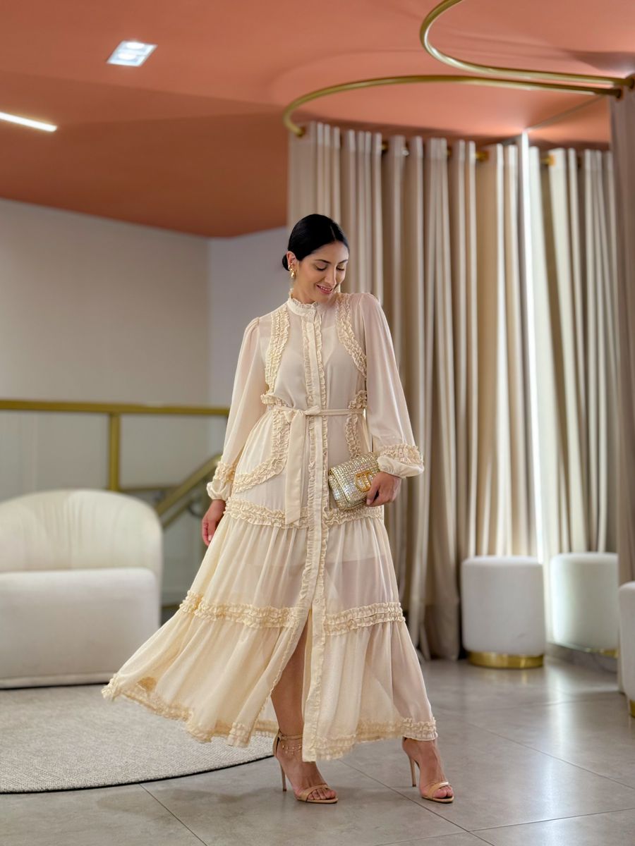 Vestido Noiva Beatriz Nude