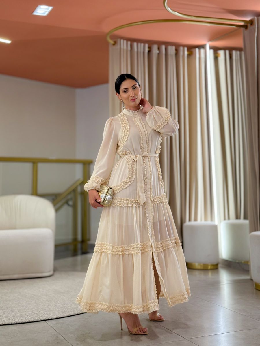 Vestido Noiva Beatriz Nude