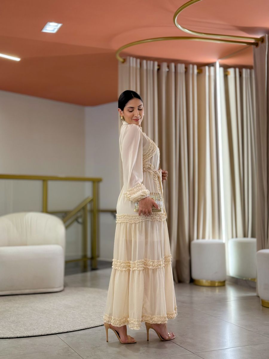 Vestido Noiva Beatriz Nude
