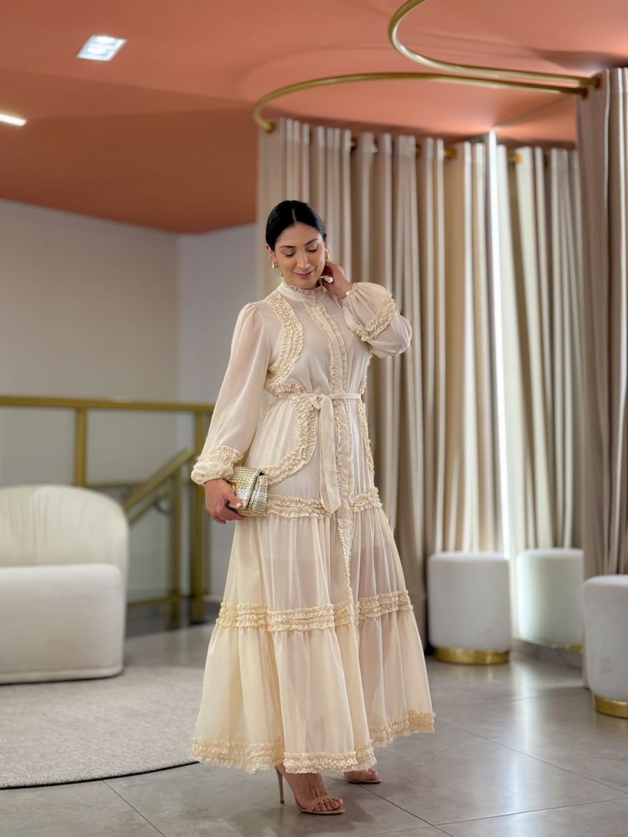Vestido Noiva Beatriz Nude
