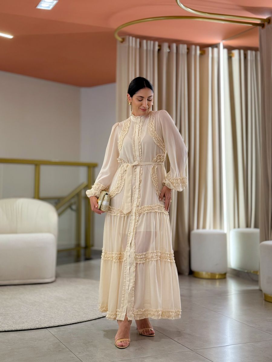 Vestido Noiva Beatriz Nude