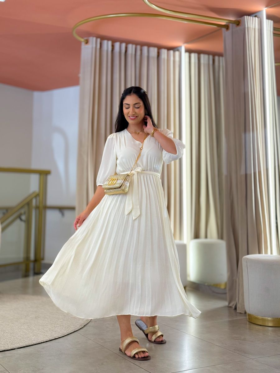 Vestido Eduarda Off White