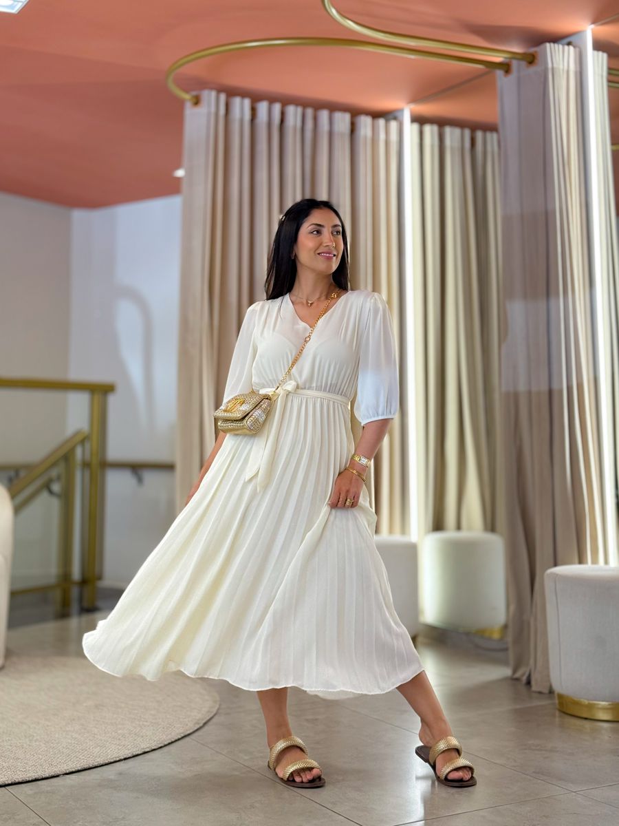 Vestido Eduarda Off White