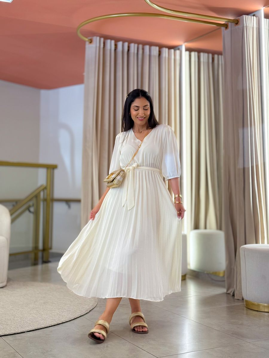 Vestido Eduarda Off White