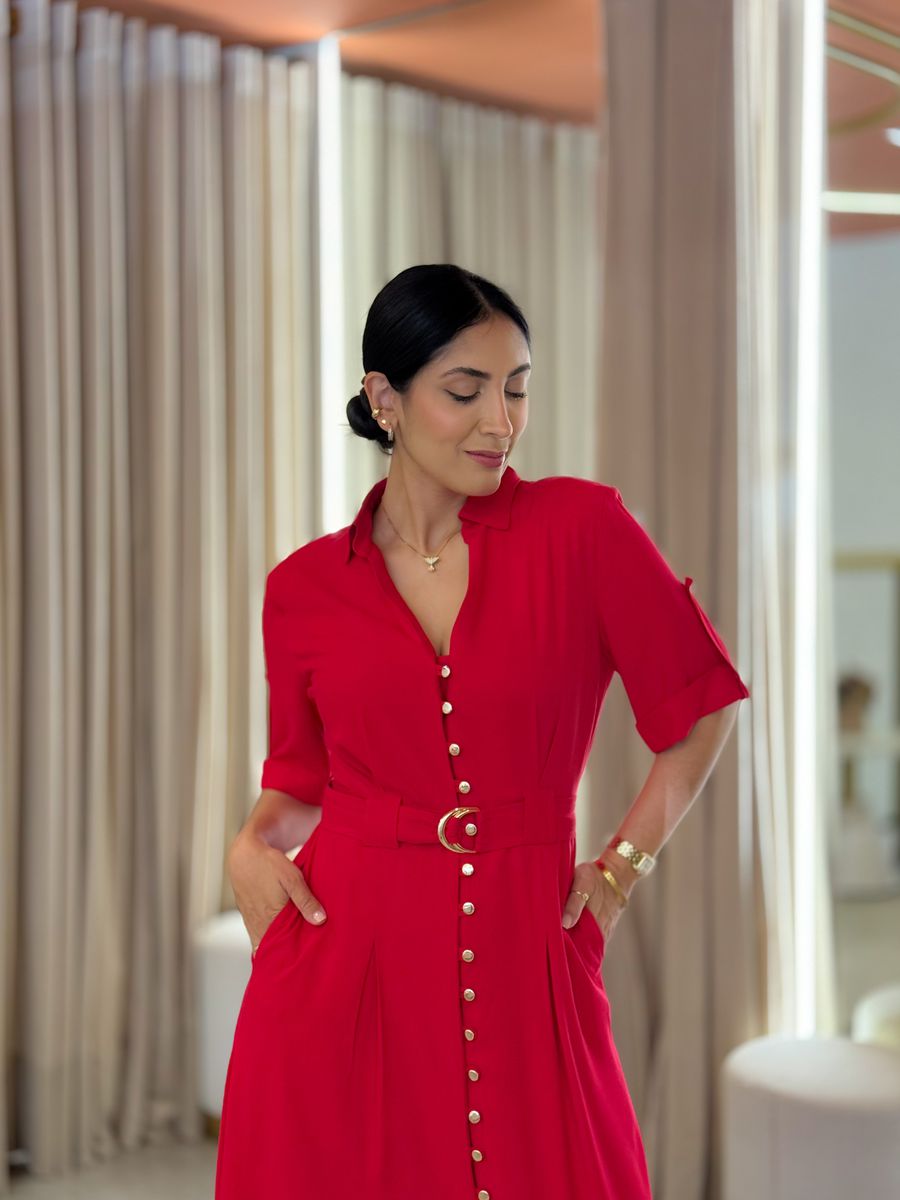 Vestido Marisa Vermelho