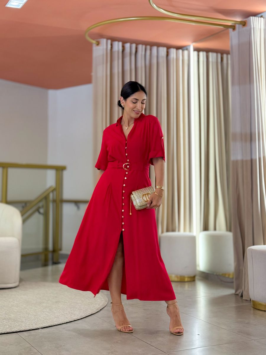 Vestido Marisa Vermelho