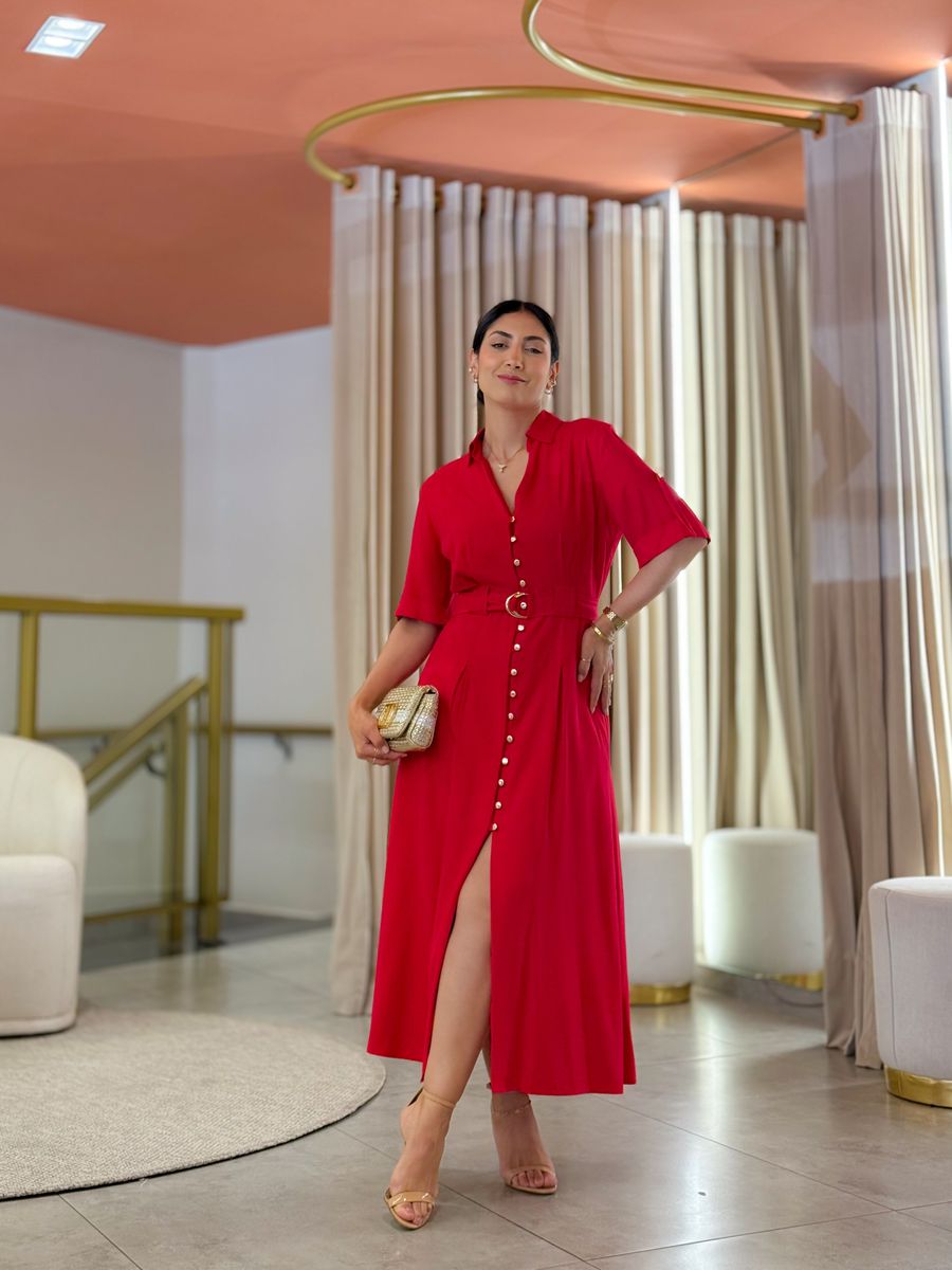 Vestido Marisa Vermelho