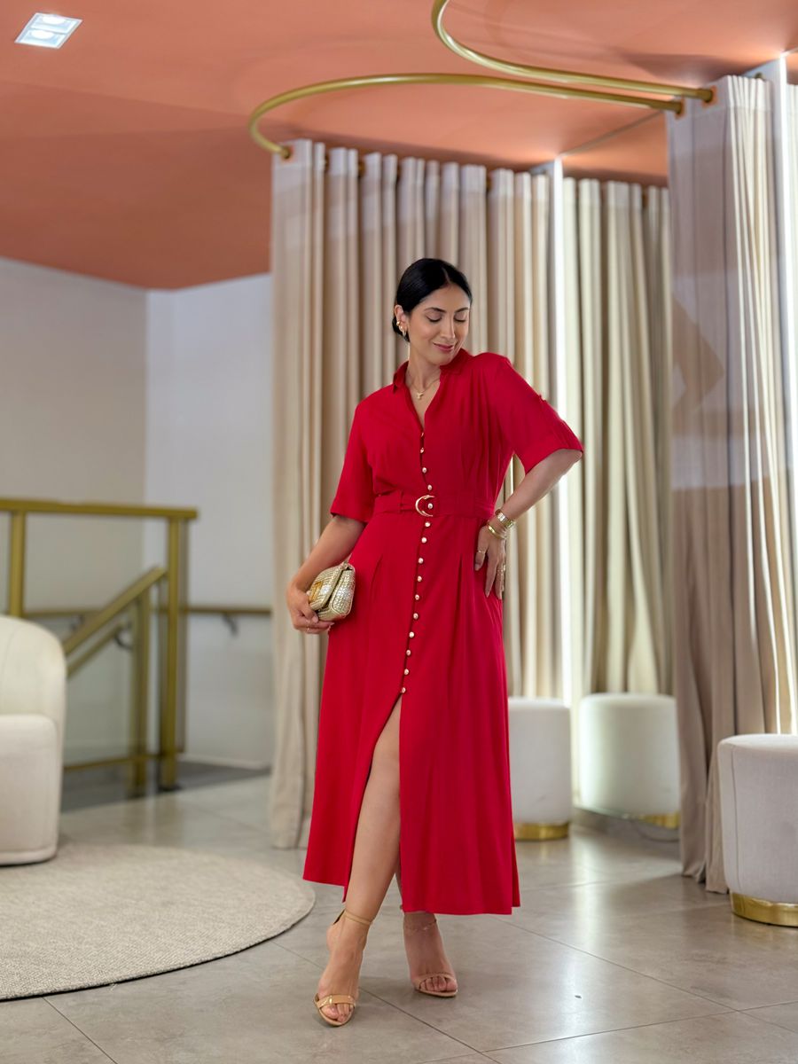 Vestido Marisa Vermelho