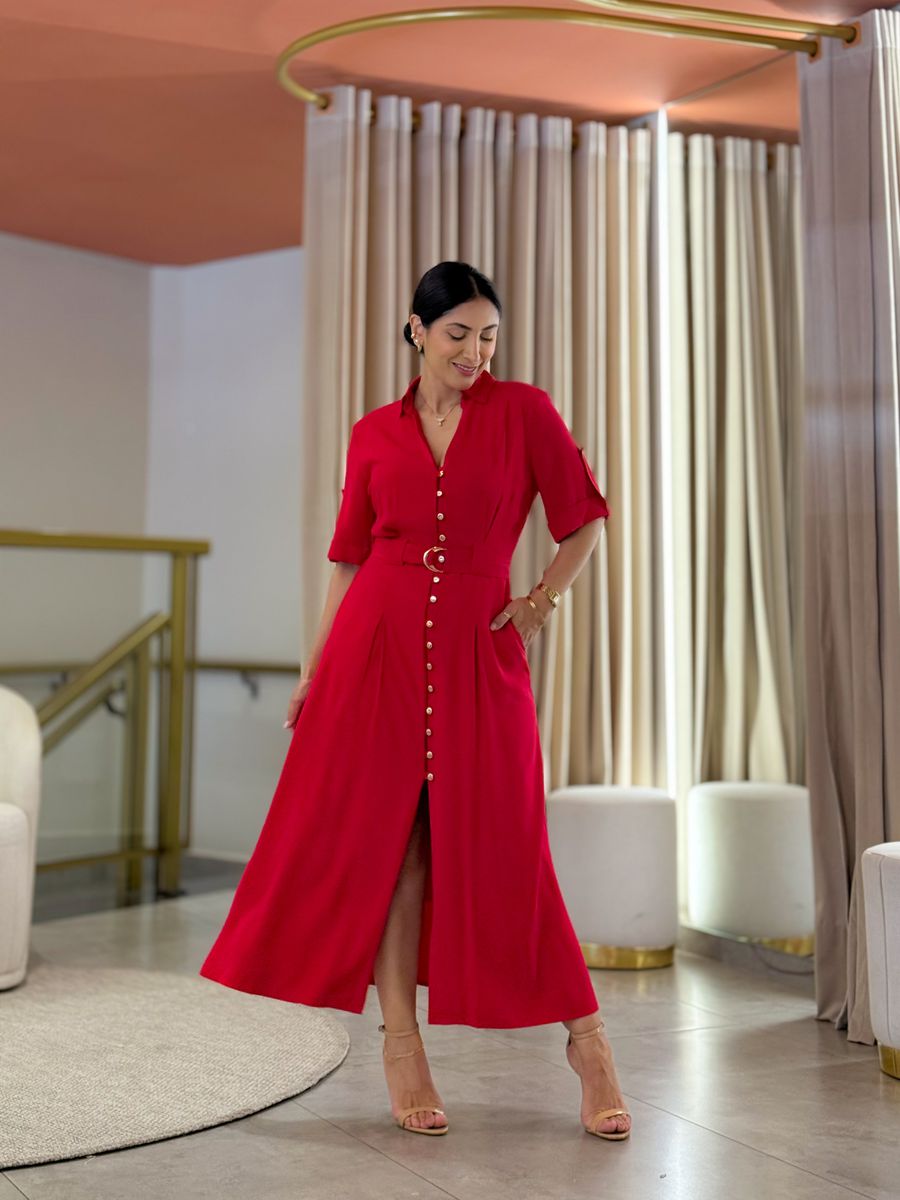 Vestido Marisa Vermelho