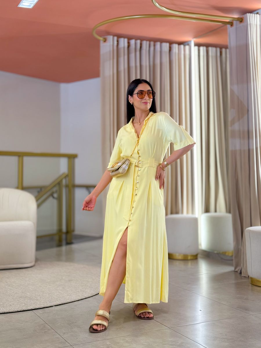 Vestido Marisa Amarelo