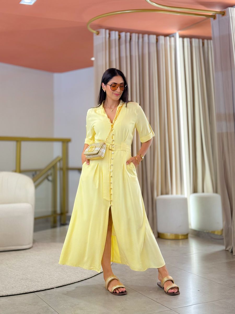 Vestido Marisa Amarelo
