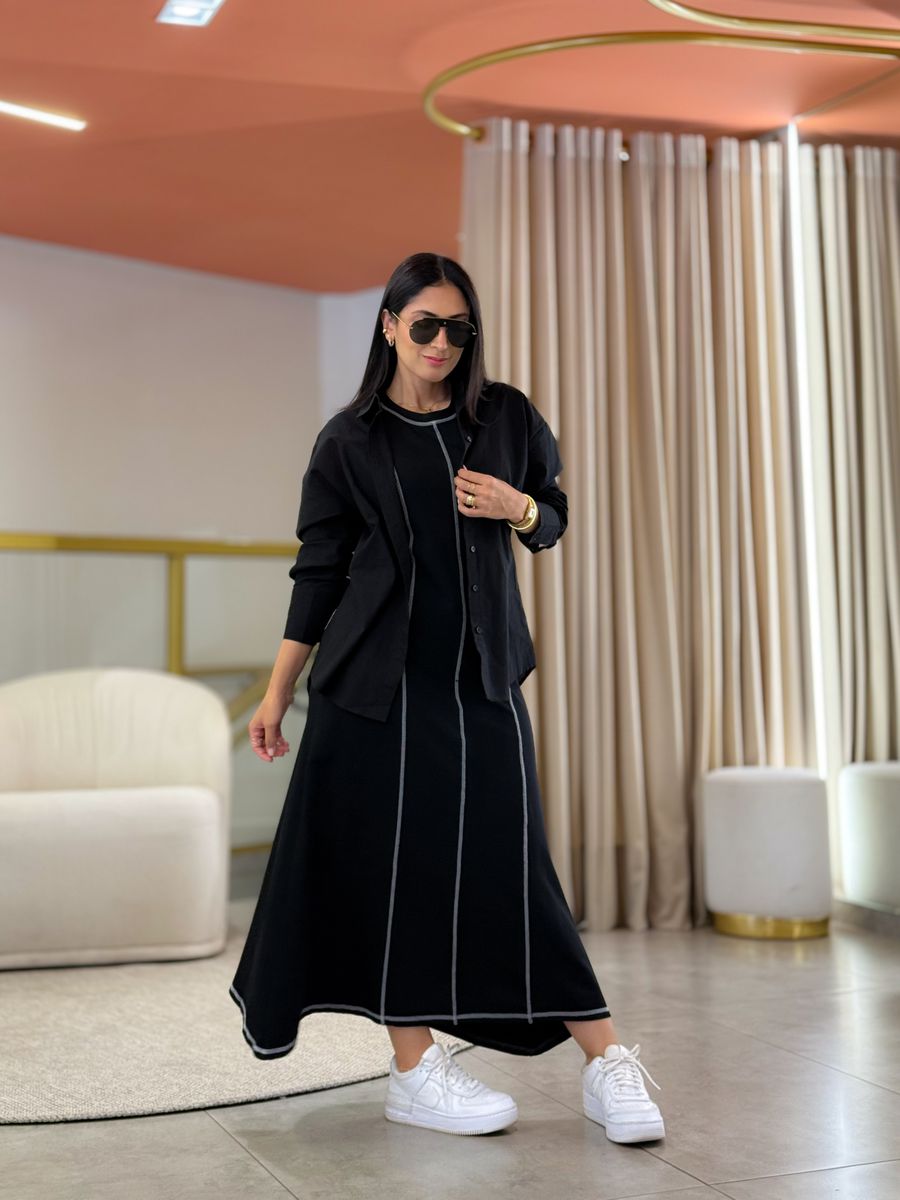 Vestido Katarine Preto