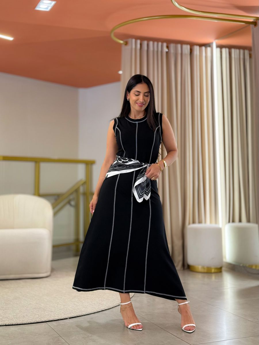 Vestido Katarine Preto