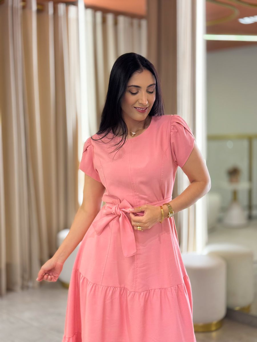 Vestido Livia Rosa
