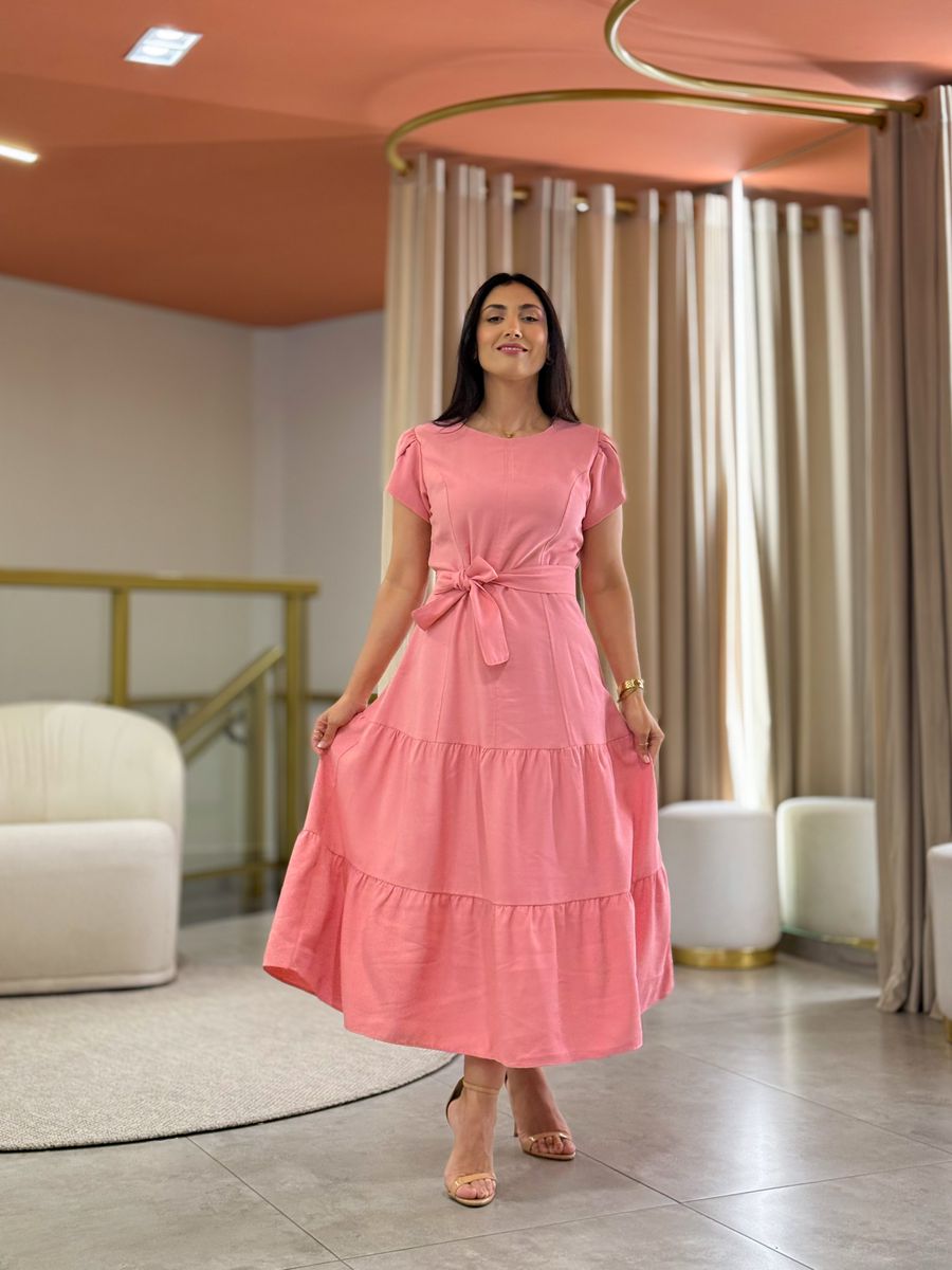 Vestido Livia Rosa