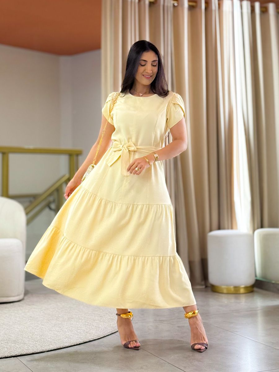 Vestido Livia Amarelo