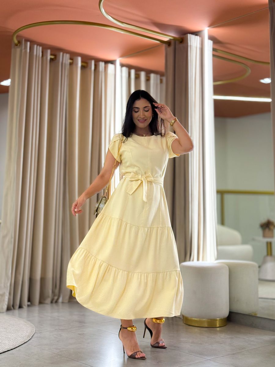 Vestido Livia Amarelo