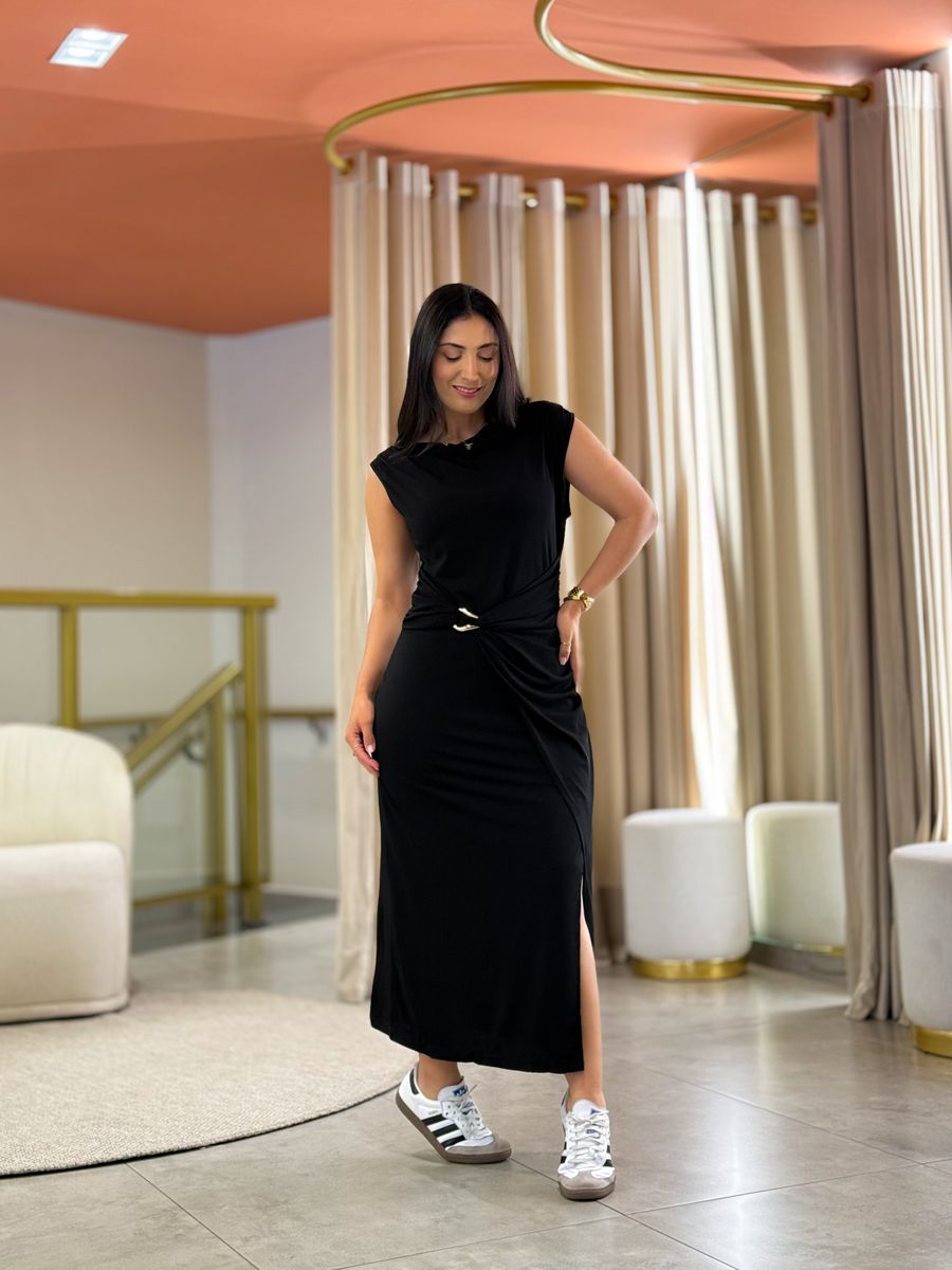 Vestido Romana Preto