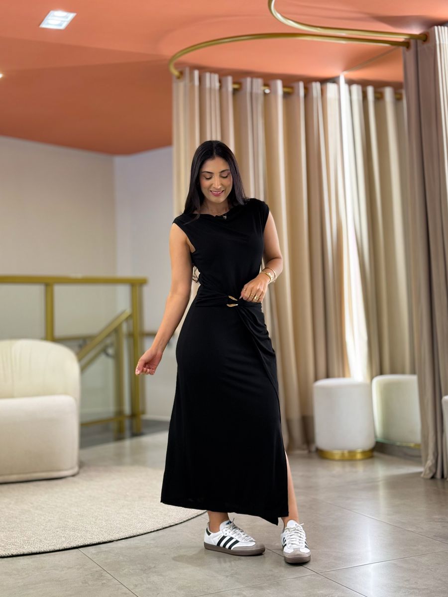 Vestido Romana Preto