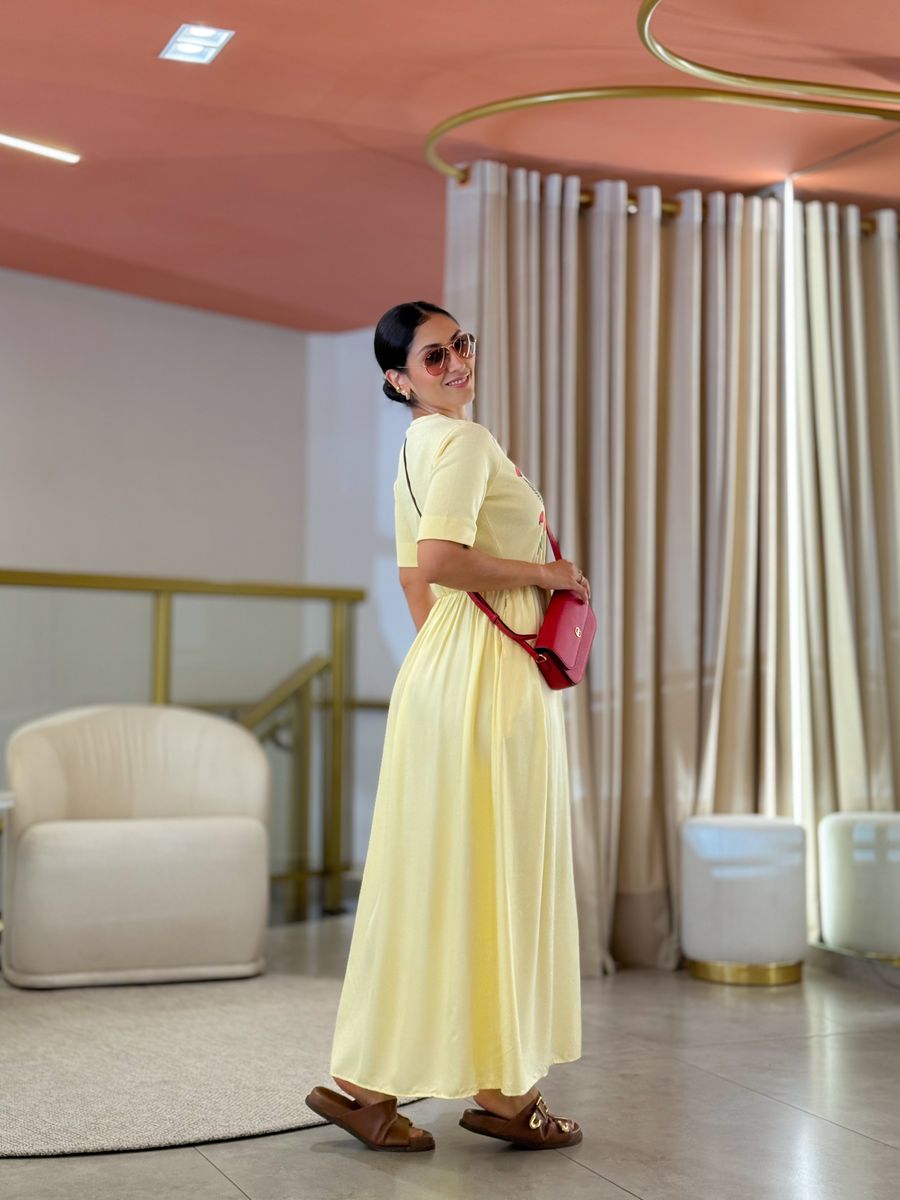 Vestido Kiara Amarelo