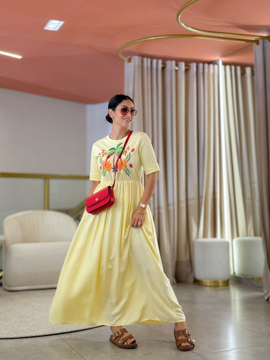 Vestido Kiara Amarelo