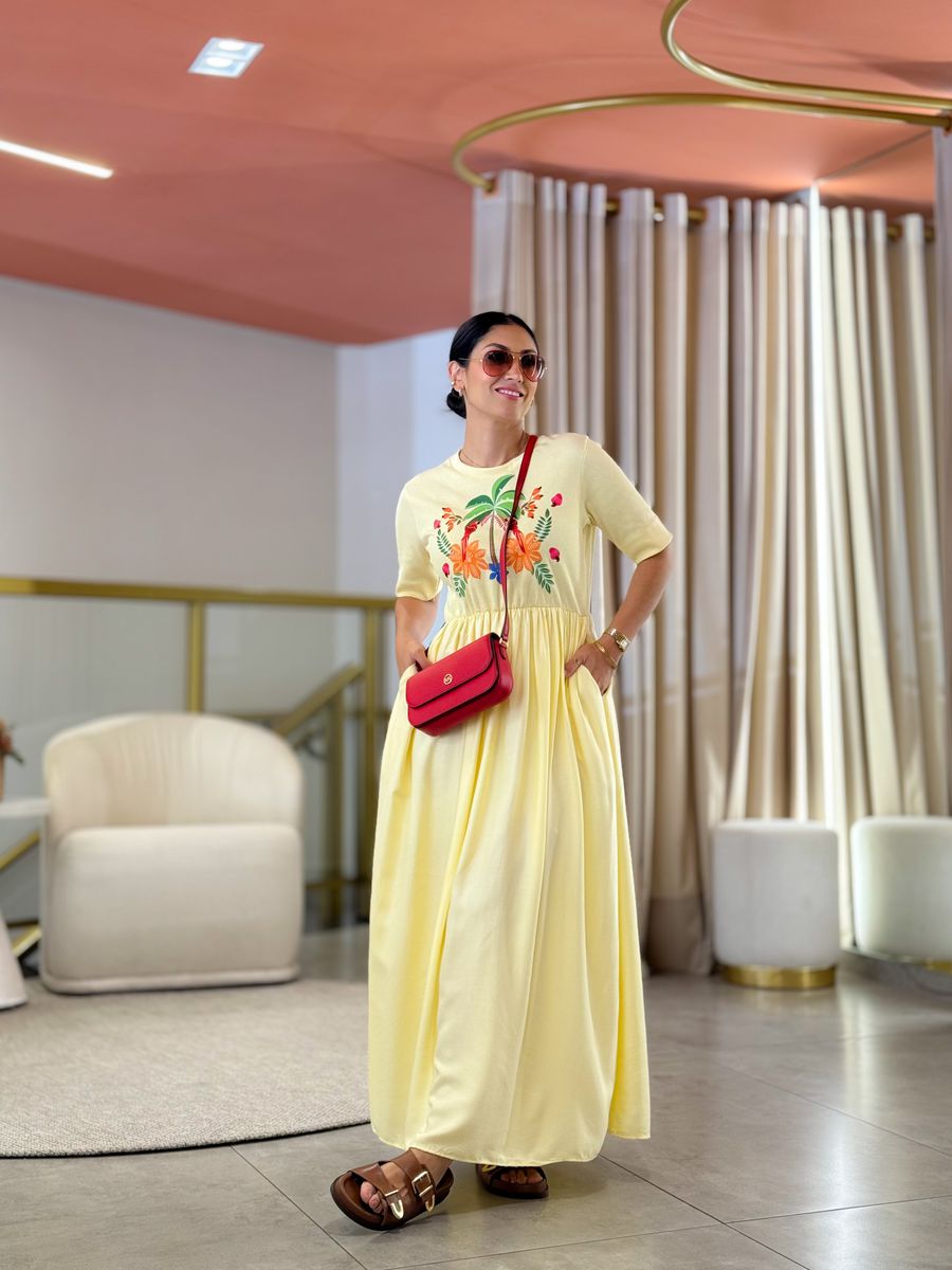 Vestido Kiara Amarelo